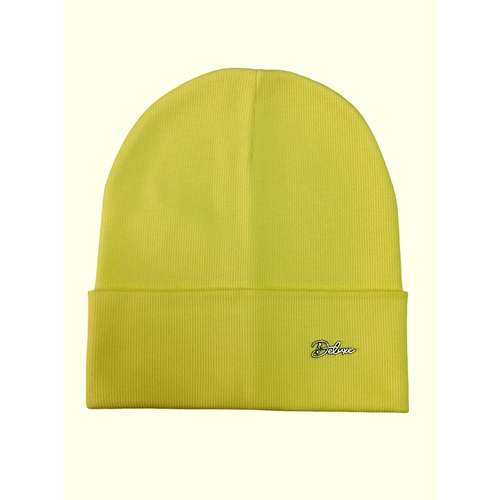 фото Шапка бини scandza, размер 54-58, желтый