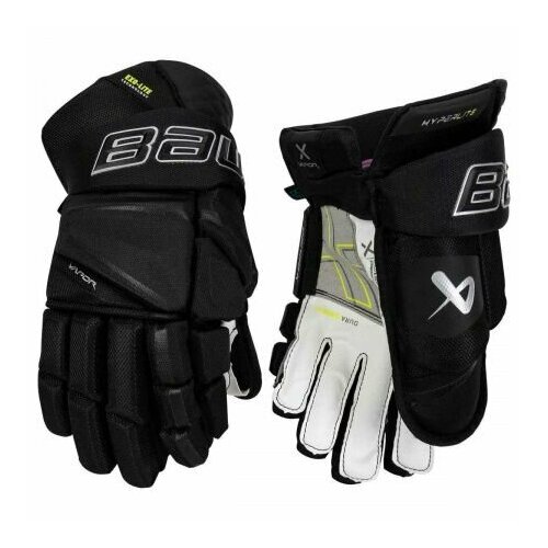 Перчатки игрока муж. BAUER VAPOR HAPERLATE SR BK/WH (13) налокотники bauer vapor hyperlite sr m