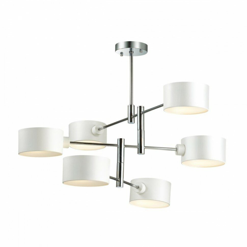 Потолочная люстра с лампочками Lumion Ashley 3742/6C+Lamps E14 P45 - фото №3
