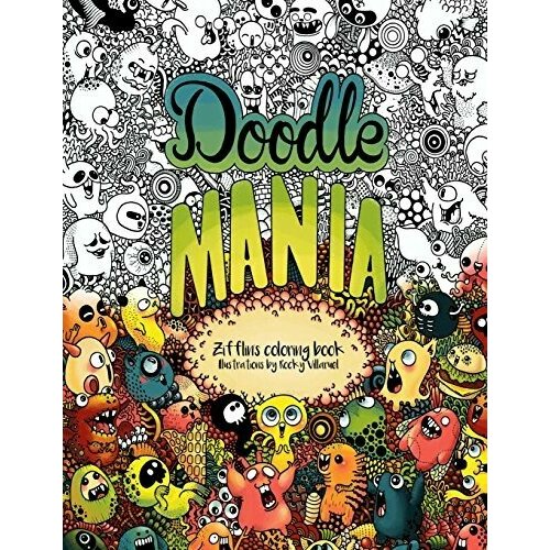 Zifflin "Doodle Mania: Zifflin's Coloring Book"