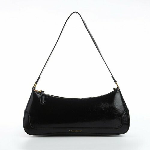 фото Сумка багет , черный нет бренда