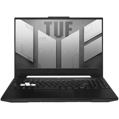 156 Ноутбук ASUS TUF Dash F15 FX517ZE-HN066 1920x1080 Intel Core i7 12650H 23 ГГц RAM 16 ГБ DDR5 SSD 512 ГБ NVIDIA GeForce RTX 3050 Ti Windows 11 Pro 90NR0953-M00AE0 Off Black 9650000₽