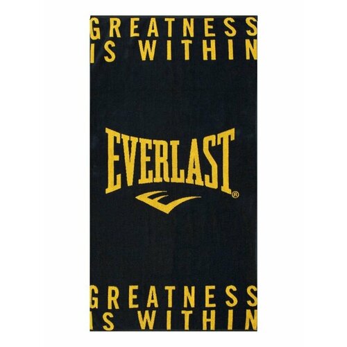 Полотенце спортивное, для единоборств Everlast GIW 130*70 - Серый/Желтый