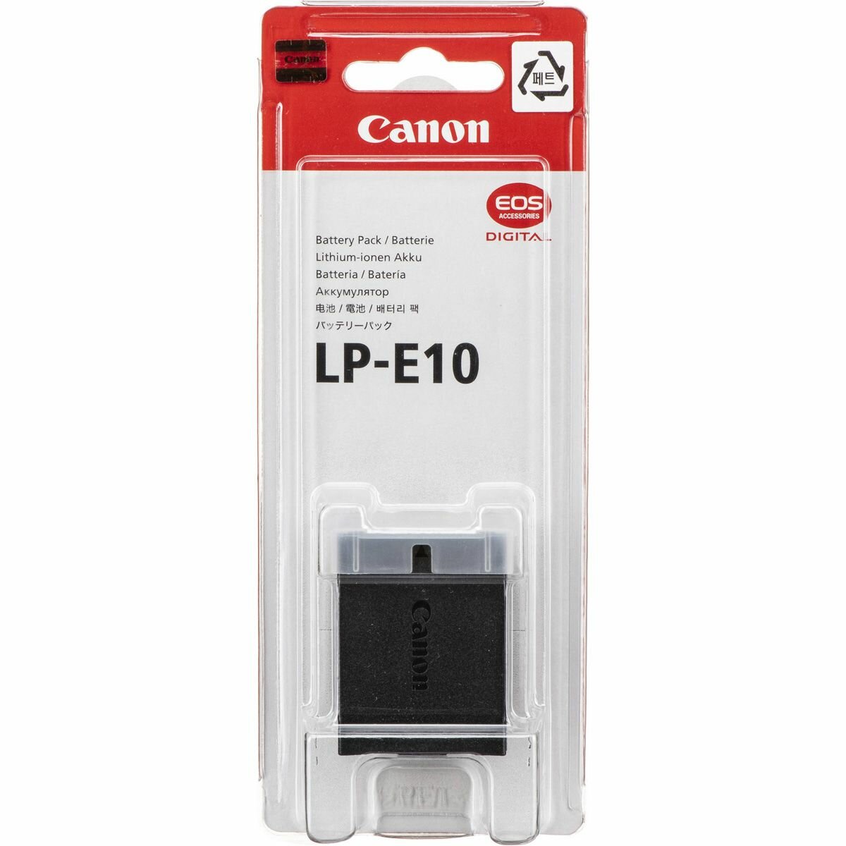 Аккумулятор Canon LP-E10, для 1100D/1200D/1300D