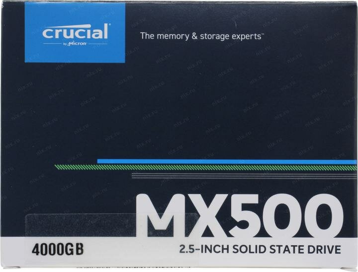 Твердотельный накопитель Crucial MX500 4Tb SATA III CT4000MX500SSD1 - фото №16