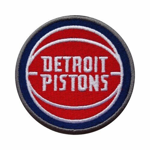 Шеврон на липучке Detroit Pistons