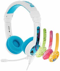 Onanoff Buddyphones School Plus blue детские bluetooth-наушники с микрофоном