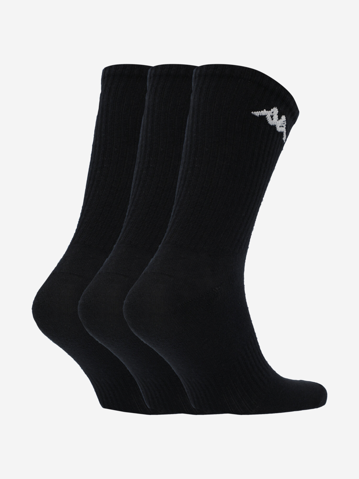 Носки Kappa, размер 35-38, черный — фото 1