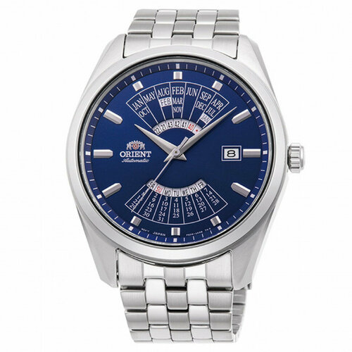 фото Наручные часы orient classic ra-ba0003l, серебряный, синий