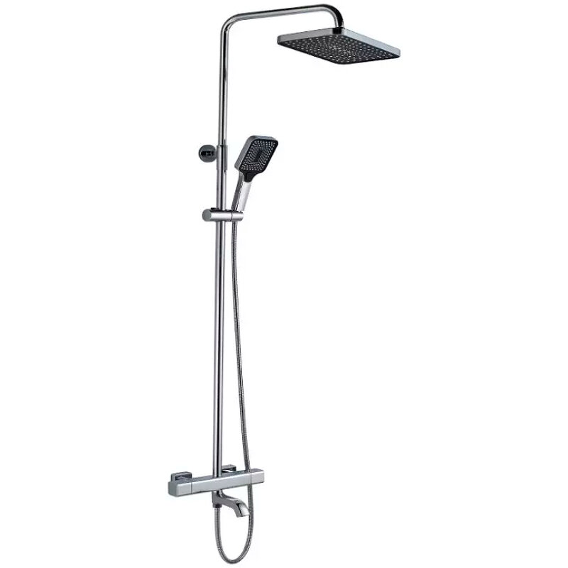 фото Душевая система ALMAes GaLaxy SDI-1803 с термостатом Хром