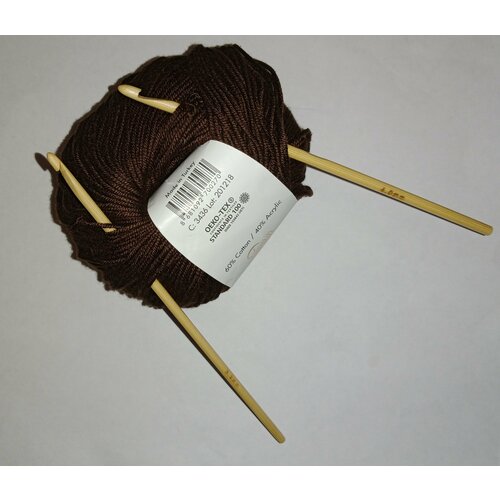 Набор крючков для вязания 2 шт, 3,5 мм и 4 мм 22549 knit pro набор бамбуковых крючков для вязания bamboo crochet hook set