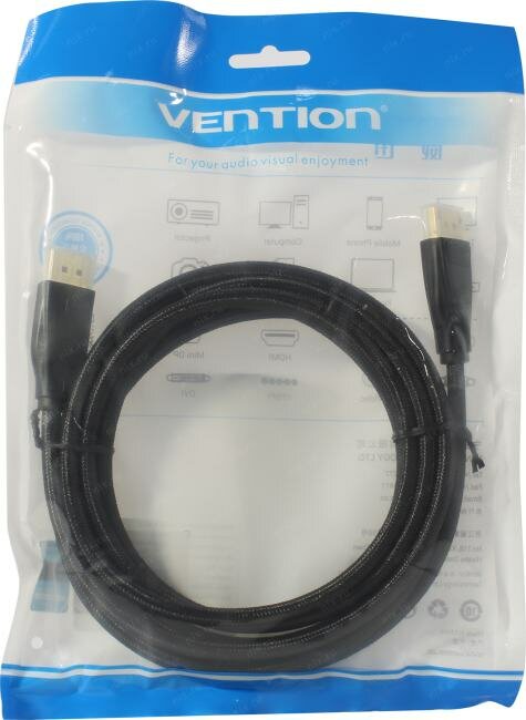 Кабель интерфейсный DisplayPort- DisplayPort Vention - фото №3