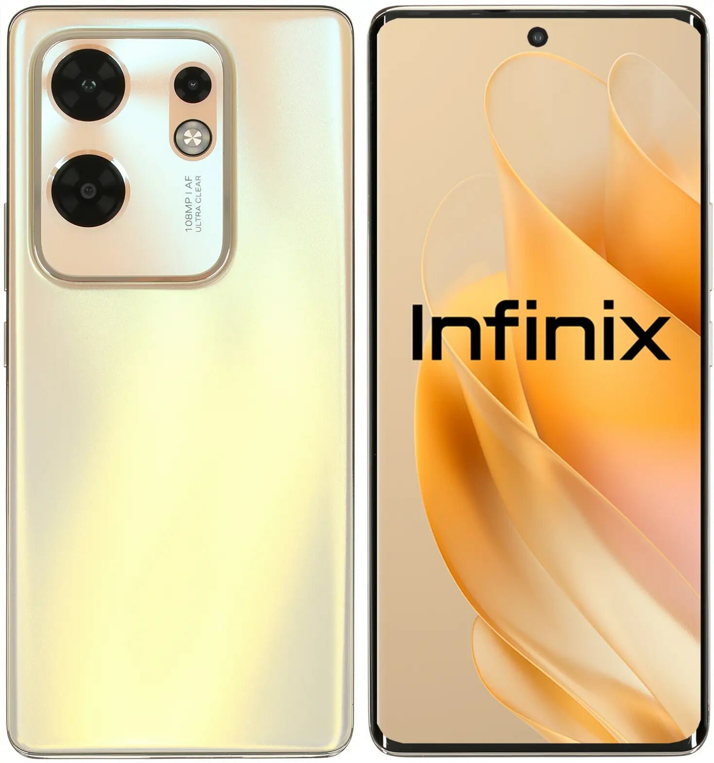 Смартфон Infinix Zero 30 4G 8/256 ГБ, Dual nano SIM, золотистый
