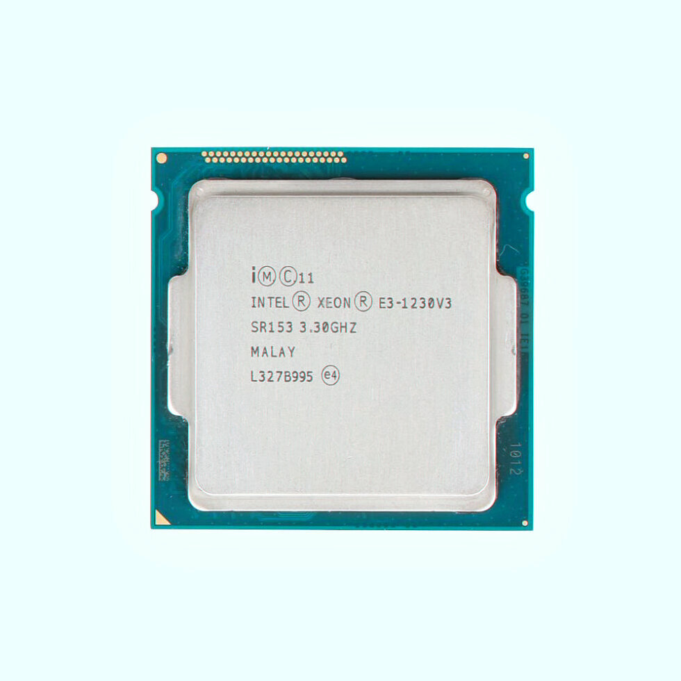 Процессор Intel Xeon E3-1230v3 (Core i7-4770S) LGA1150, 4/8 до 3.7 ГГц, DDR3, OEM