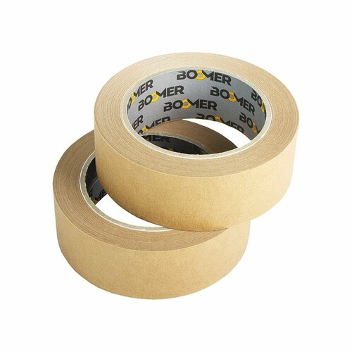 Малярная маскировочная лента Boomer 48 мм. * 40 м. коричневая 80 С