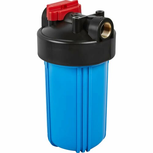 Магистральный фильтр для холодного водоснабжения (ХВС) Unicorn FHBB 10 LM ВВ10 1 пластик фильтр магистральный встраиваемый unicorn fhbb 10 big blue синий