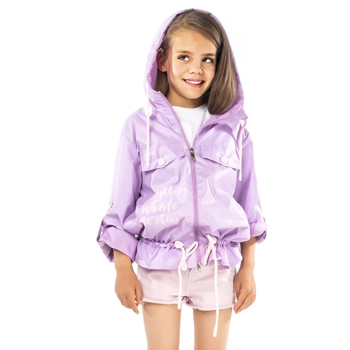 фото Куртка, размер 110, фиолетовый orby boom