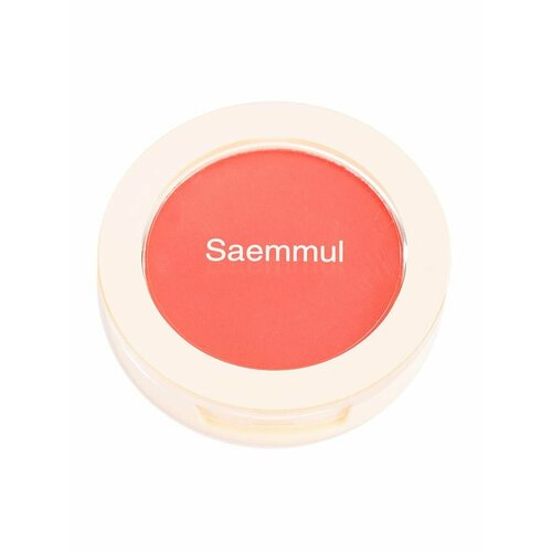 Румяна Saemmul Single Blusher RD01 Dragon Red 5гр, The Saem