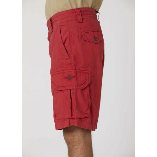 фото Шорты aeronautica militare, размер 50, красный