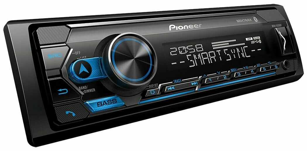 Pioneer MVH-S325BT автомагнитола с USB и Bluetooth