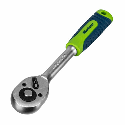 Ключ-трещотка Сибртех 38 45 зубьев с быстрым сбросом матовый хром 14022 676₽