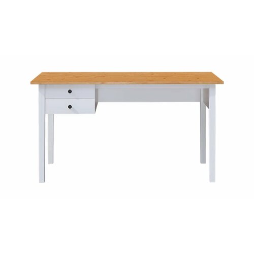 Стол письменный ArkelstorpАркельсторп Вухтым 140x70 белый светло-коричневый 16990₽
