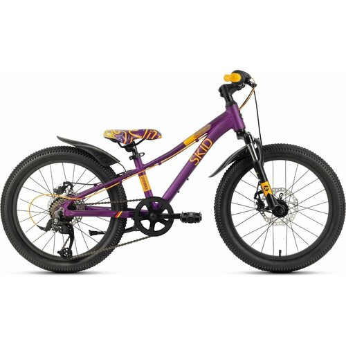 фото Велосипед silverback skid 20 sus 20" (2023) purple/orange