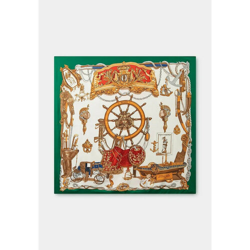 фото Платок rosedena,140х140 см, зеленый