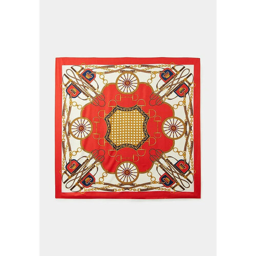 фото Платок rosedena,140х140 см, красный