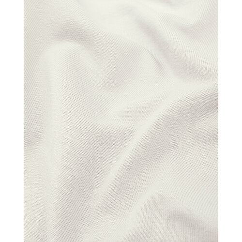 Ткань для шитья и рукоделия Кулирка с лайкрой 240гр. м. кв 5 м * 185 см, молочный 009