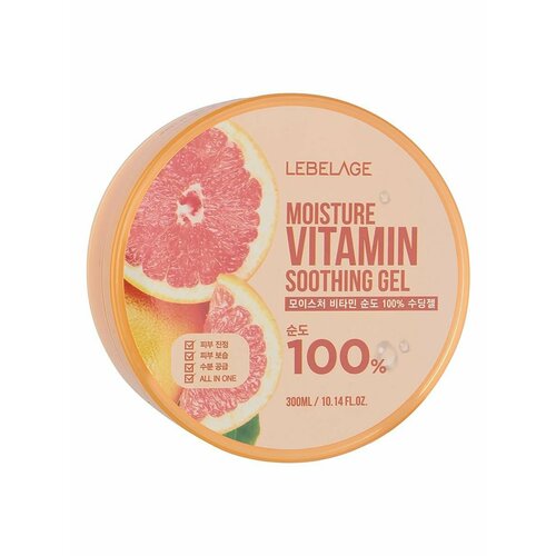 Гель для тела MOISTURE VITAMIN PURITY 100% SOOTHING GEL 300 мл, Lebelage