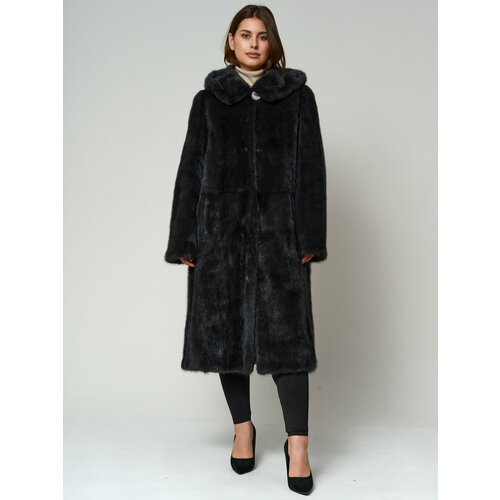 Шуба HJ IMPERIA FURS, размер 54, графит