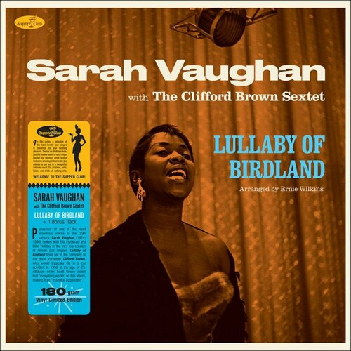 виниловые пластинки dreyfus jazz sarah vaughan lullaby of birdland lp Виниловая пластинка Sarah Vaughan / Lullaby Of Birdland (Limited Numbered Edition, + Bonustrack) (LP)