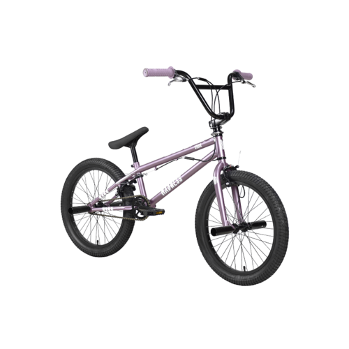 Экстремальный взрослый трюковый велосипед Stark'24 Madness BMX 2 фиолетово-серый перламутрово-черный экстремальный велосипед bmx atom nitro 2021