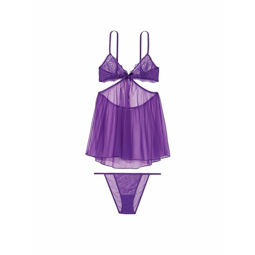 фото Пижама victoria's secret, размер м, фиолетовый