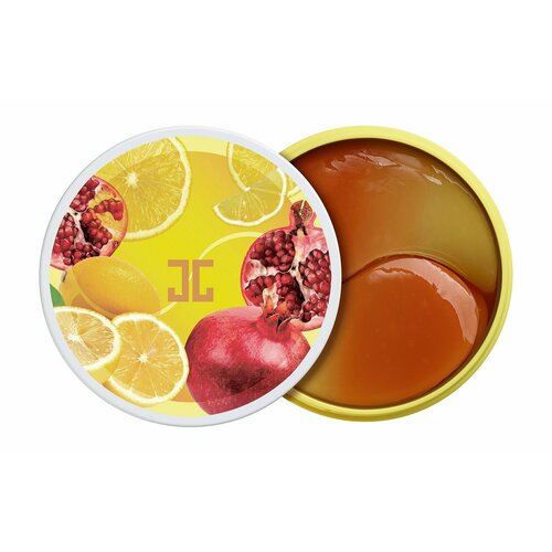 jayjun pom lemon duo eye gel patch Гидрогелевые патчи для кожи вокруг глаз с гранатом и лимоном / JayJun Pom Lemon Duo Eye Gel Patch