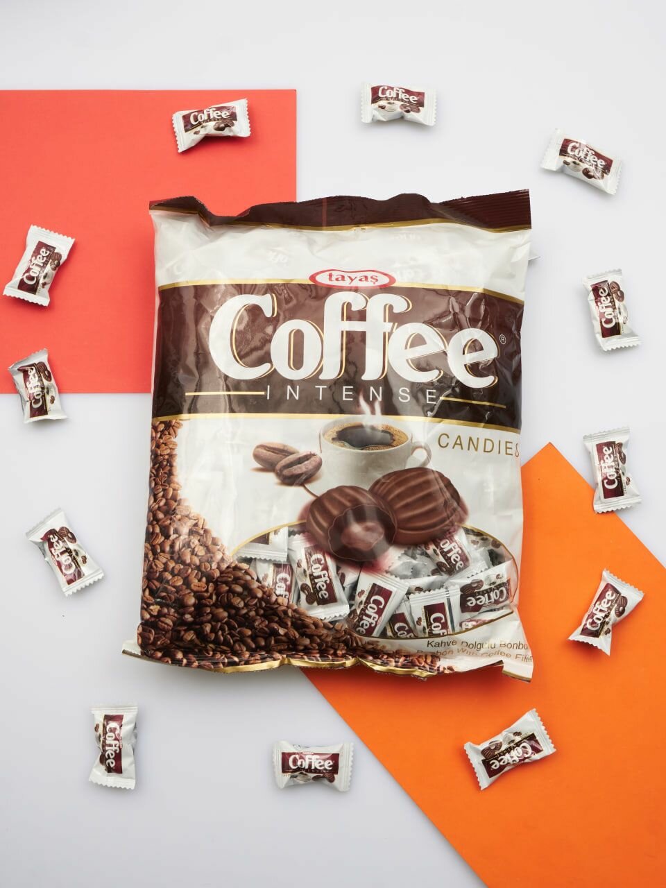 Жевательные конфеты с кофейной начинкой "Coffee" 1 кг - фотография № 1