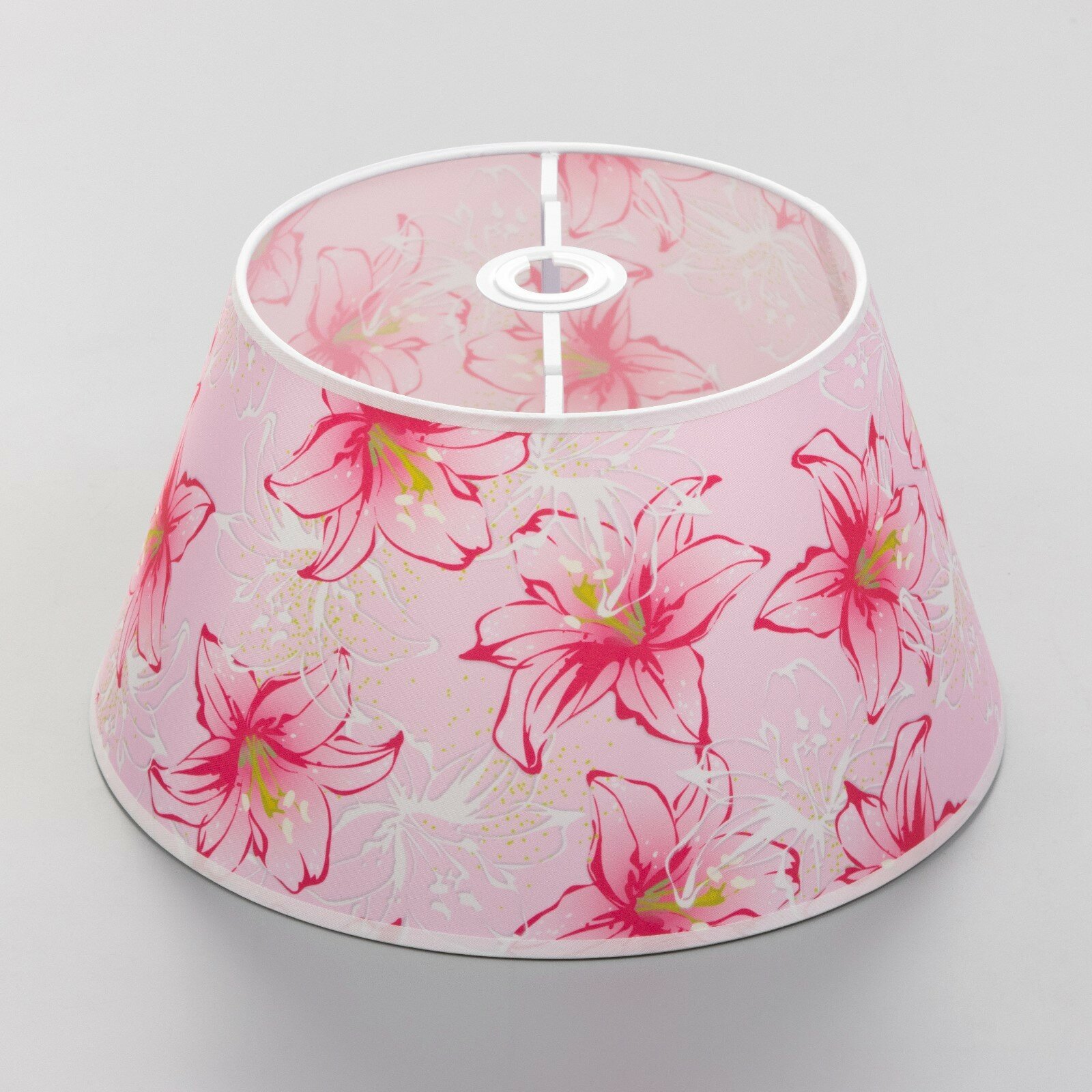 Абажур для светильника универсальный BayerLux «Крупные цветы» Е27/Е14 38×38×21 см