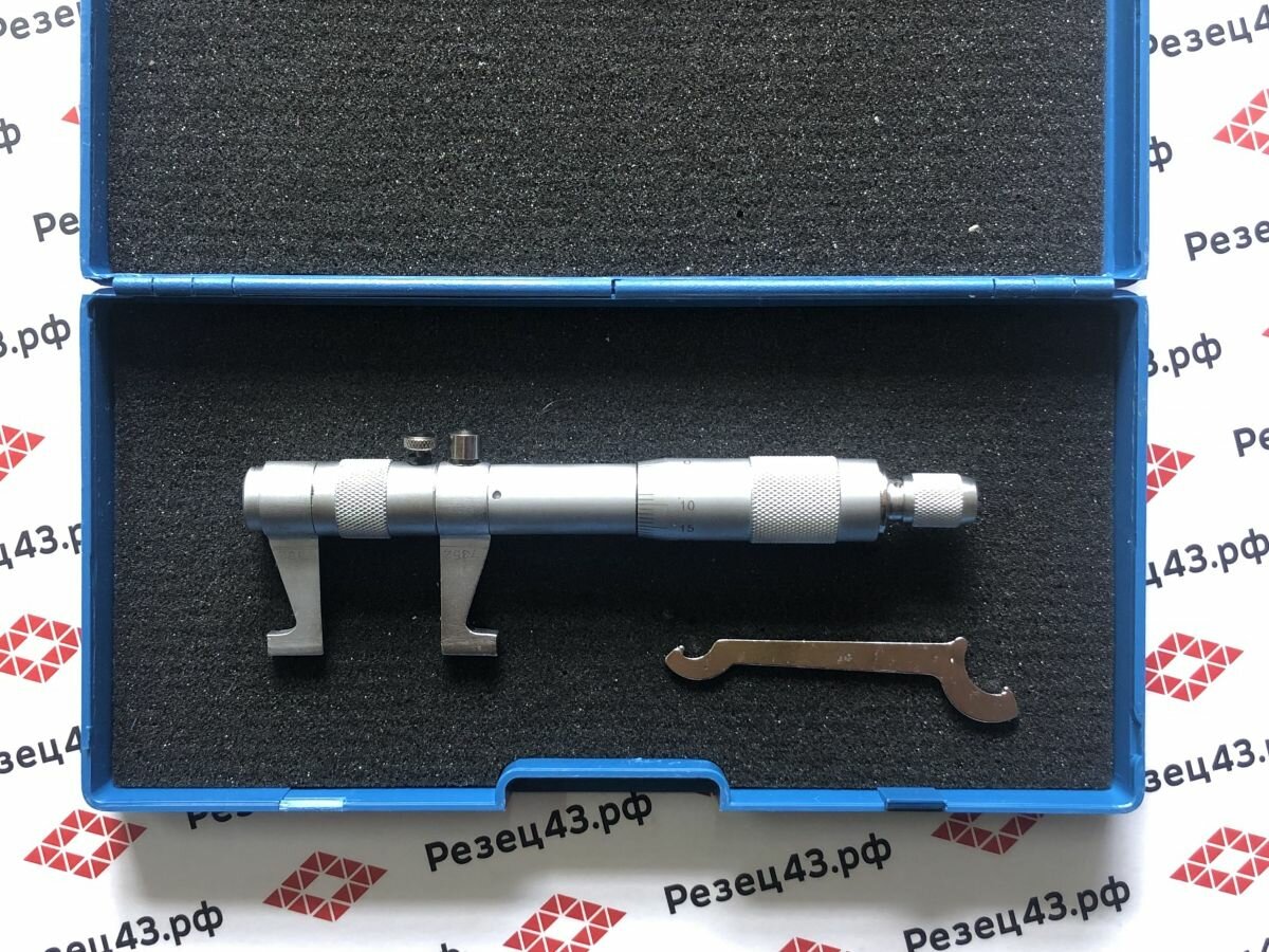 фото Микрометр для измерения внутреннего диаметра детали (50-75мм)