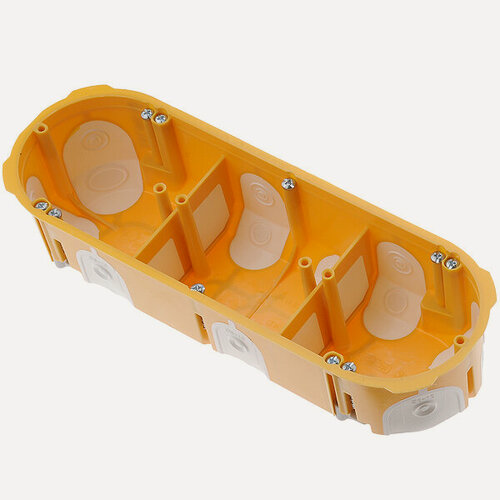 Изображение товара Коробка KPL 64-50/3LD установочная ГСК 3 поста 212х71х50мм c мембранами (Kopos Kolin) (2 шт. в комплекте)