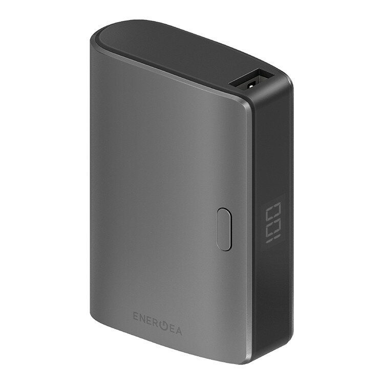 EnergEA АКБ Compac 35 10000 USB C+A PD/SCP/QC3.0 35w Digital display Gunmetal