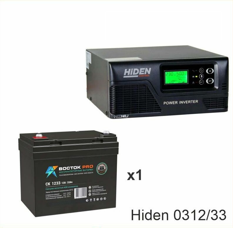 ИБП Hiden Control HPS20-0312 + восток PRO СК-1233