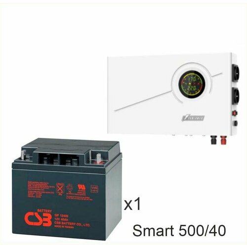 ИБП Powerman Smart 500 INV + CSB GP12400 ибп powerman smart 500 inv csb gp12650