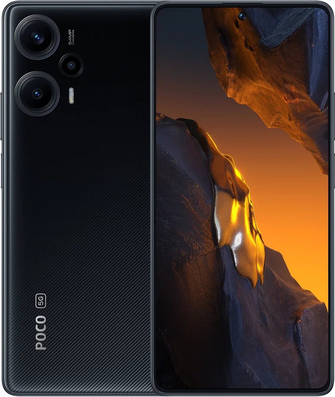 Смартфон Xiaomi POCO F5 12/256 ГБ RU, Dual nano SIM, черный