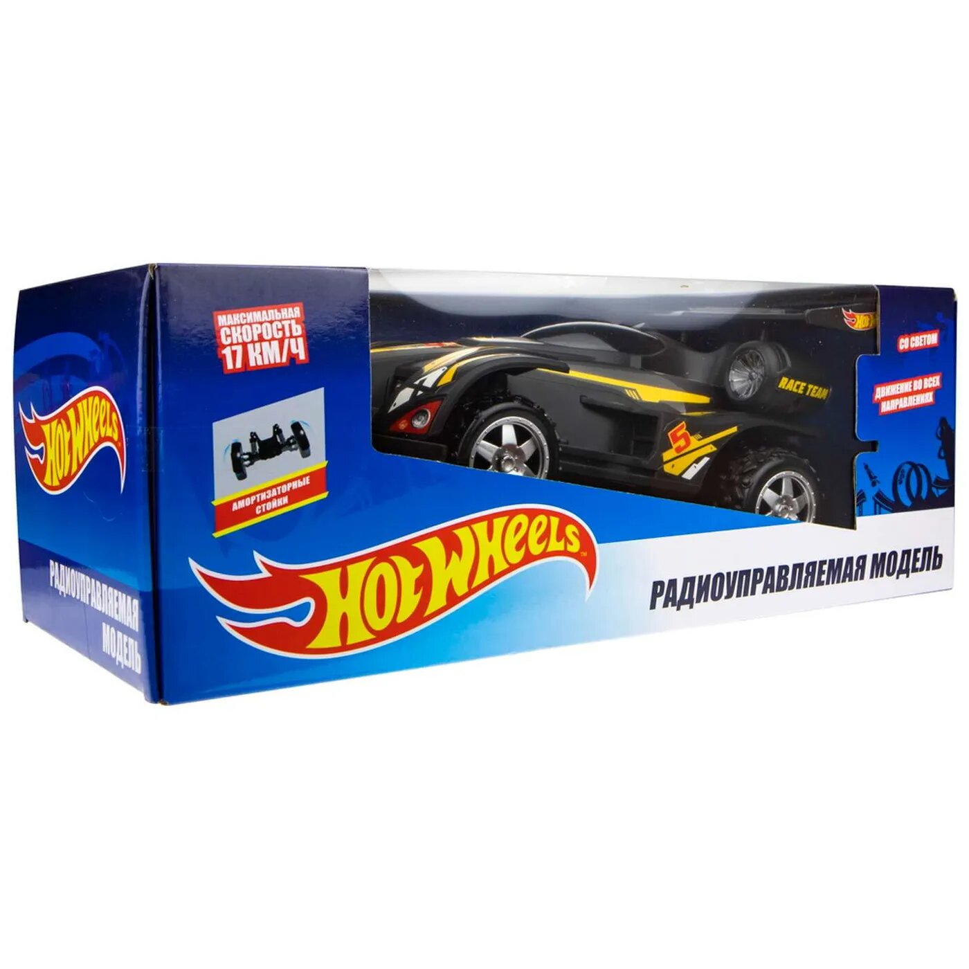 1Toy Hot Wheels черная - фото №18