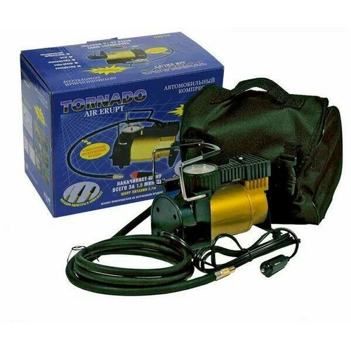 Компрессор Tornado AC-580M, поршневой, 14A, 100PSI, в сумке