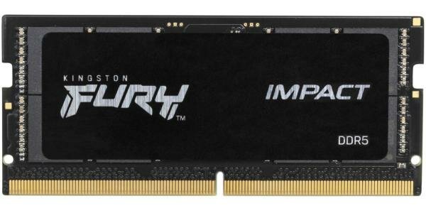 Оперативная память для ноутбука 16Gb (1x16Gb) PC5-44800 5600MHz DDR5 SO-DIMM CL40 Kingston Fury Impact KF556S40IB-16