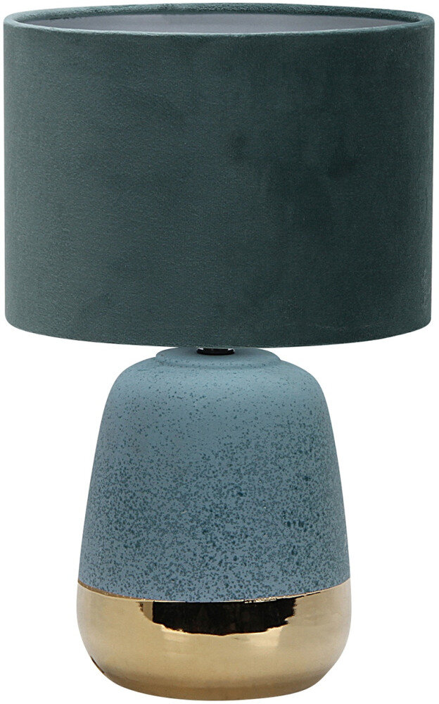 Настольная лампа Escada Hestia 10200/L Blue 1х40Вт Е27, металл/ткань, голубой