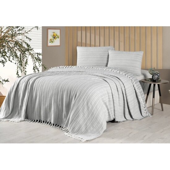 фото Покрывала ARYA HOME Arya Elsa 250x260 Серый