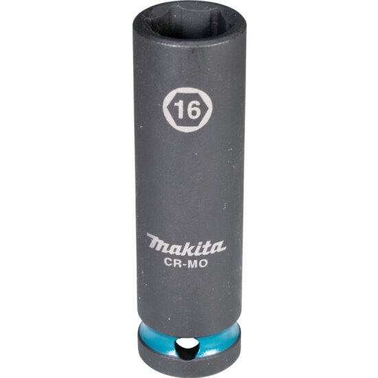 Ударная удлиненная торцовая головка Makita Impact Black 1/2" 16x81,5 мм (E-16461)